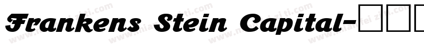 Frankens Stein Capital字体转换